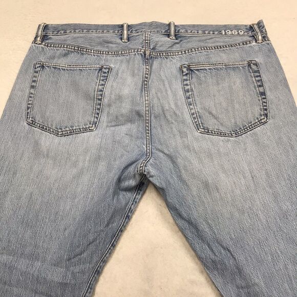 Y2K GAP 1969 Jean Loose Wide Leg Men 40x32 Baggy Grunge Skate Light Wash - Picture 6 of 16